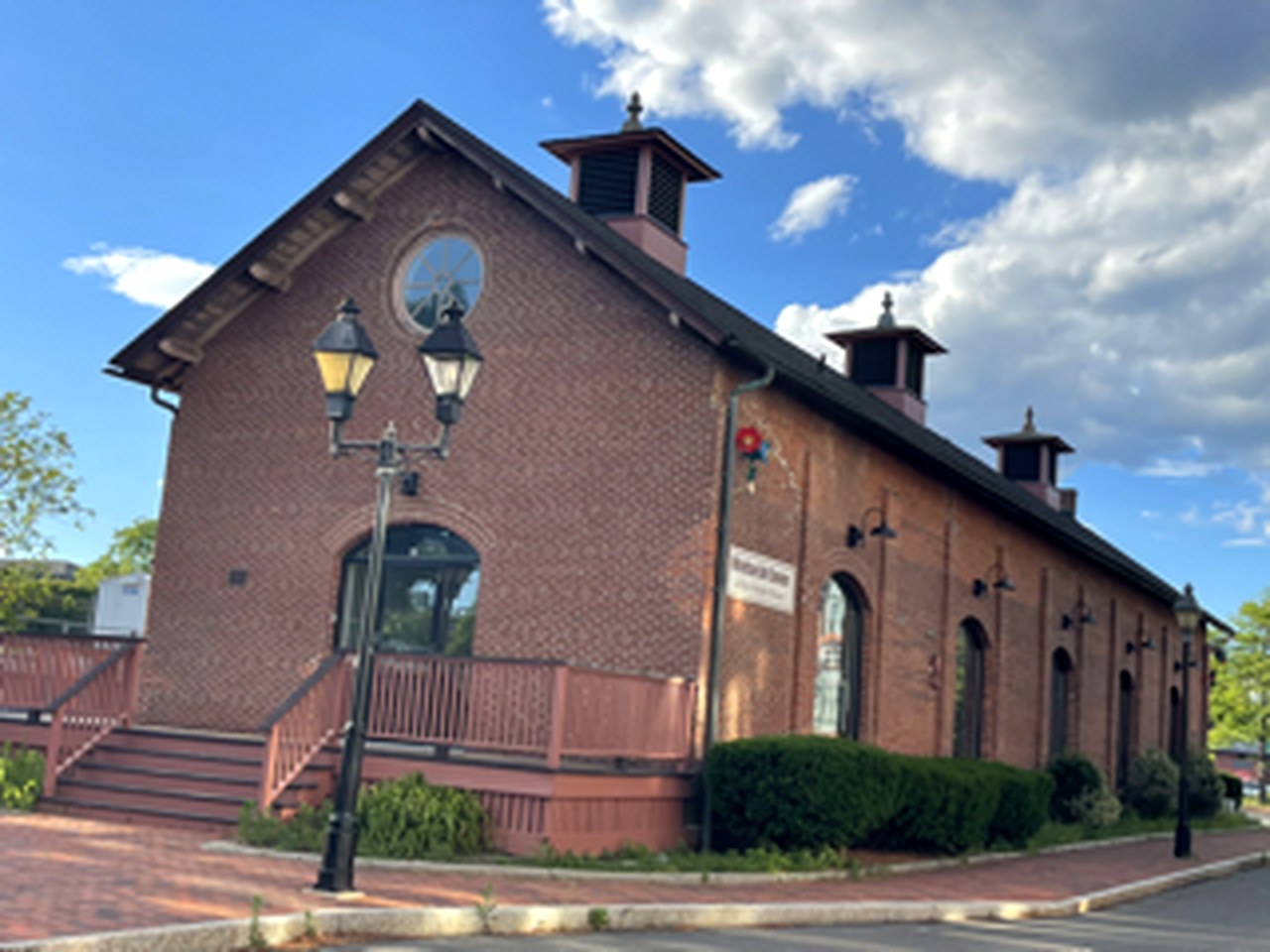 Historic Windsor train station in Windsor Connecticut