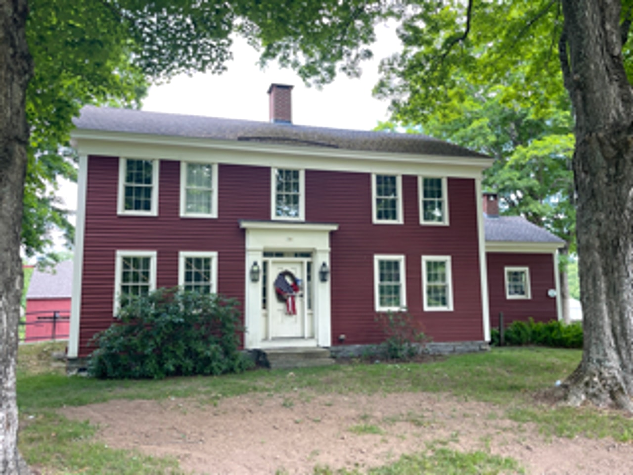 Historic Parmelee Farm farmhouse in Killingworth Connecticut